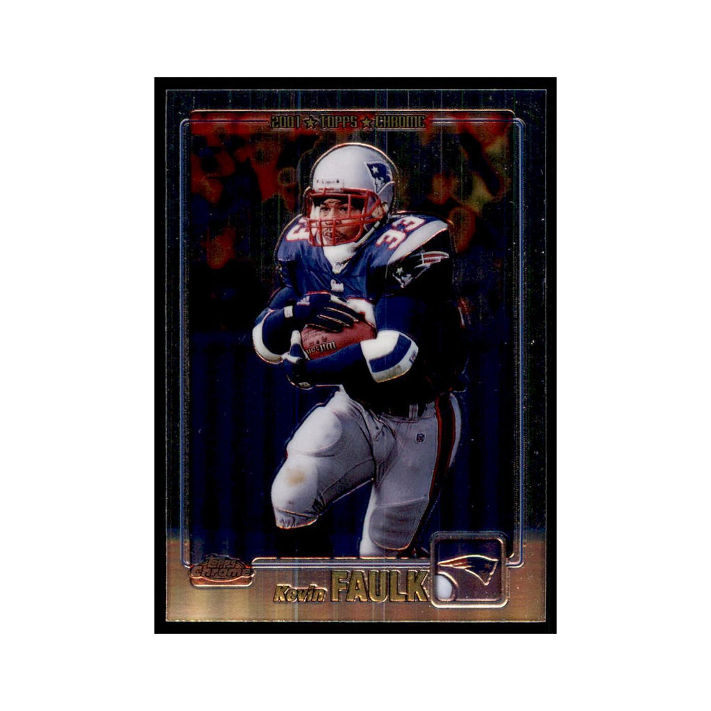 2001 Topps Chrome Kevin Faulk Football Cards #106