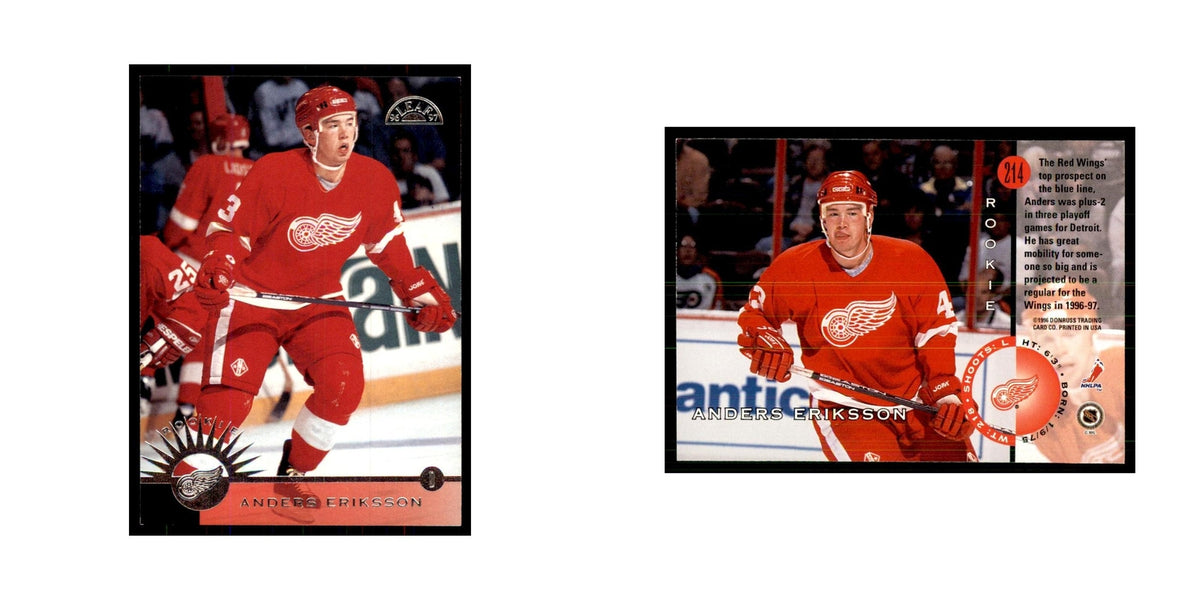 Anders Eriksson 1996 Leaf #214 Hockey Cards Hockey Card NM