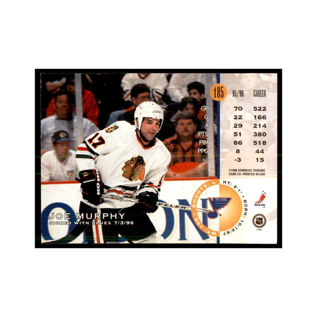 Joe Murphy 1996 Leaf #185 Hockey Cards Hockey Card NM
