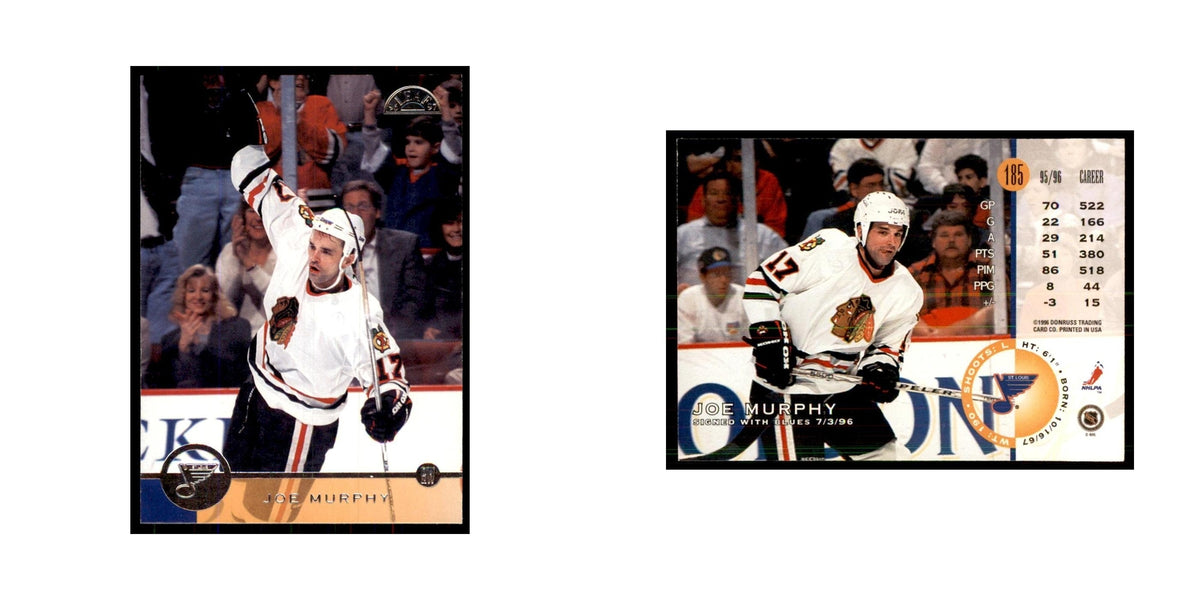 Joe Murphy 1996 Leaf #185 Hockey Cards Hockey Card NM