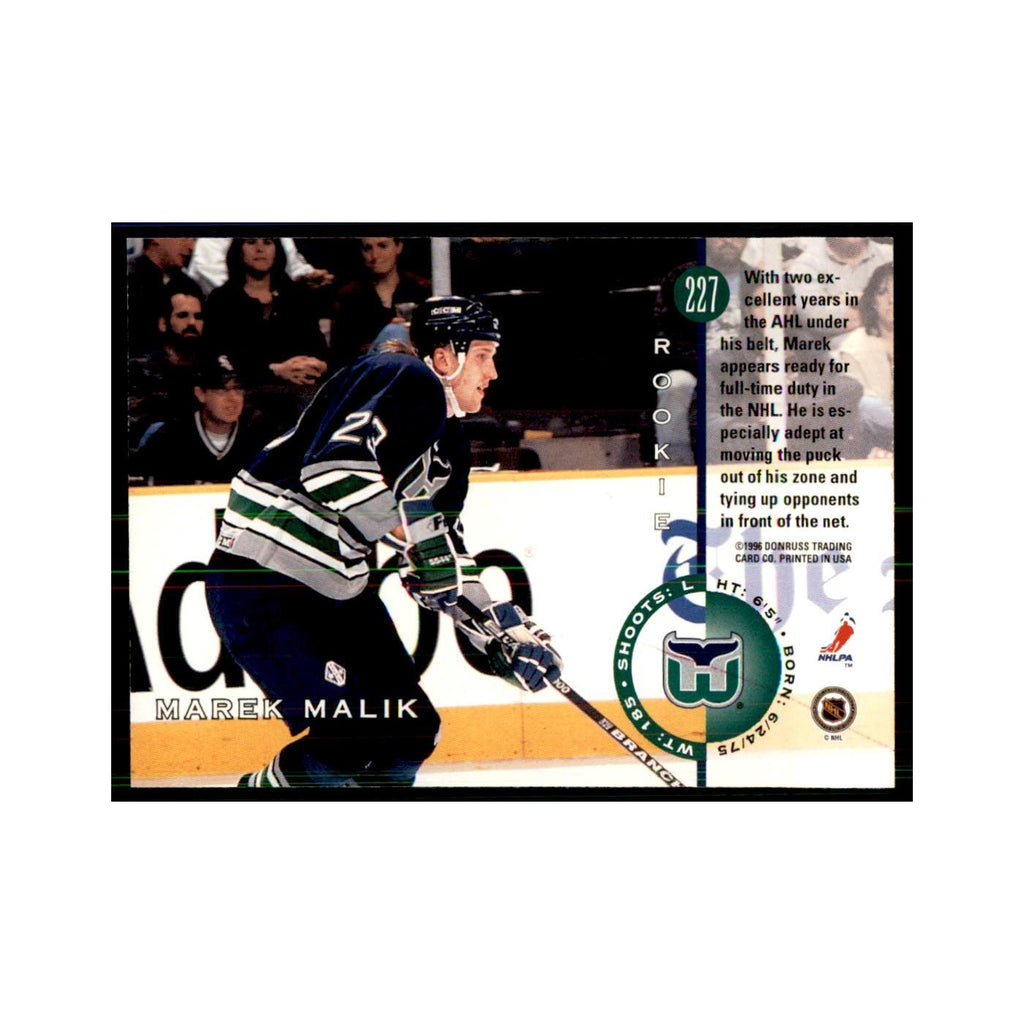Marek Malik 1996 Leaf #227 Hockey Cards Hockey Card NM