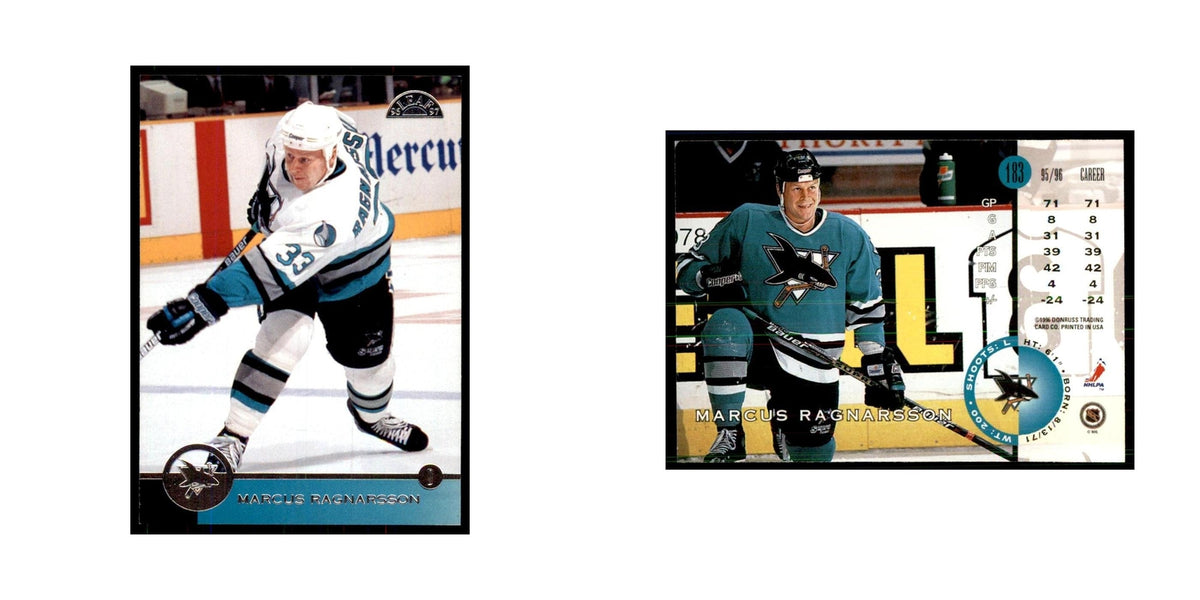Marcus Ragnarsson 1996 Leaf #183 Hockey Cards Hockey Card NM