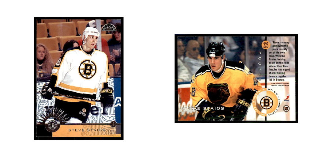 Steve Staios 1996 Leaf #223 Hockey Cards Hockey Card NM