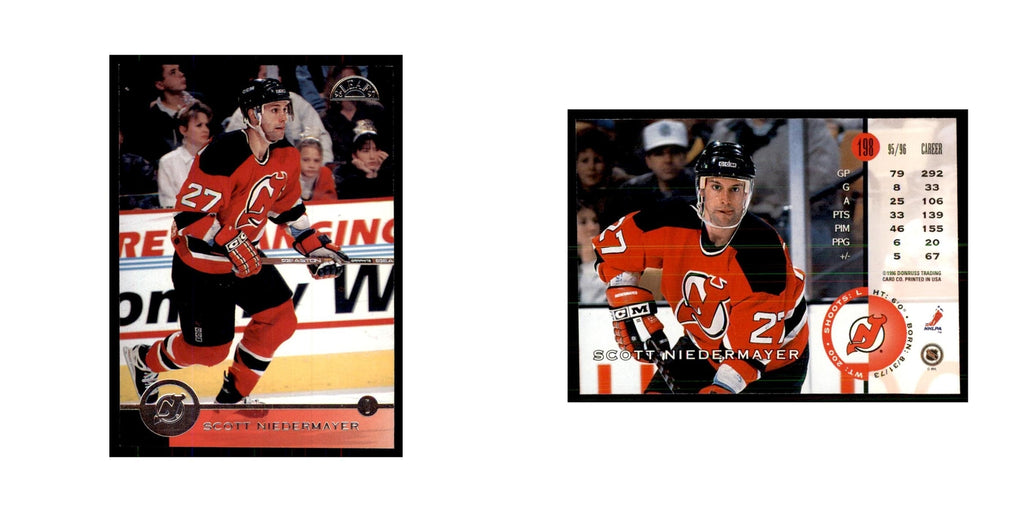 Scott Niedermayer 1996 Leaf #198 Hockey Cards Hockey Card NM