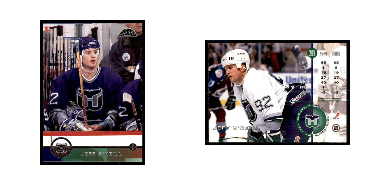 Jeff O'Neill 1996 Leaf #209 Hockey Cards Hockey Card NM