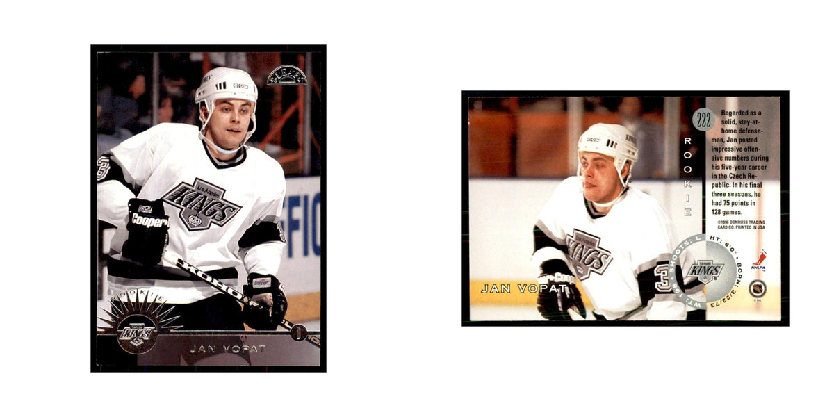 Jan Vopat 1996 Leaf #222 Hockey Cards Hockey Card NM