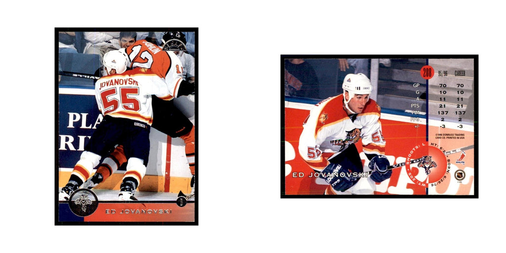 Ed Jovanovski 1996 Leaf #208 Hockey Cards Hockey Card NM