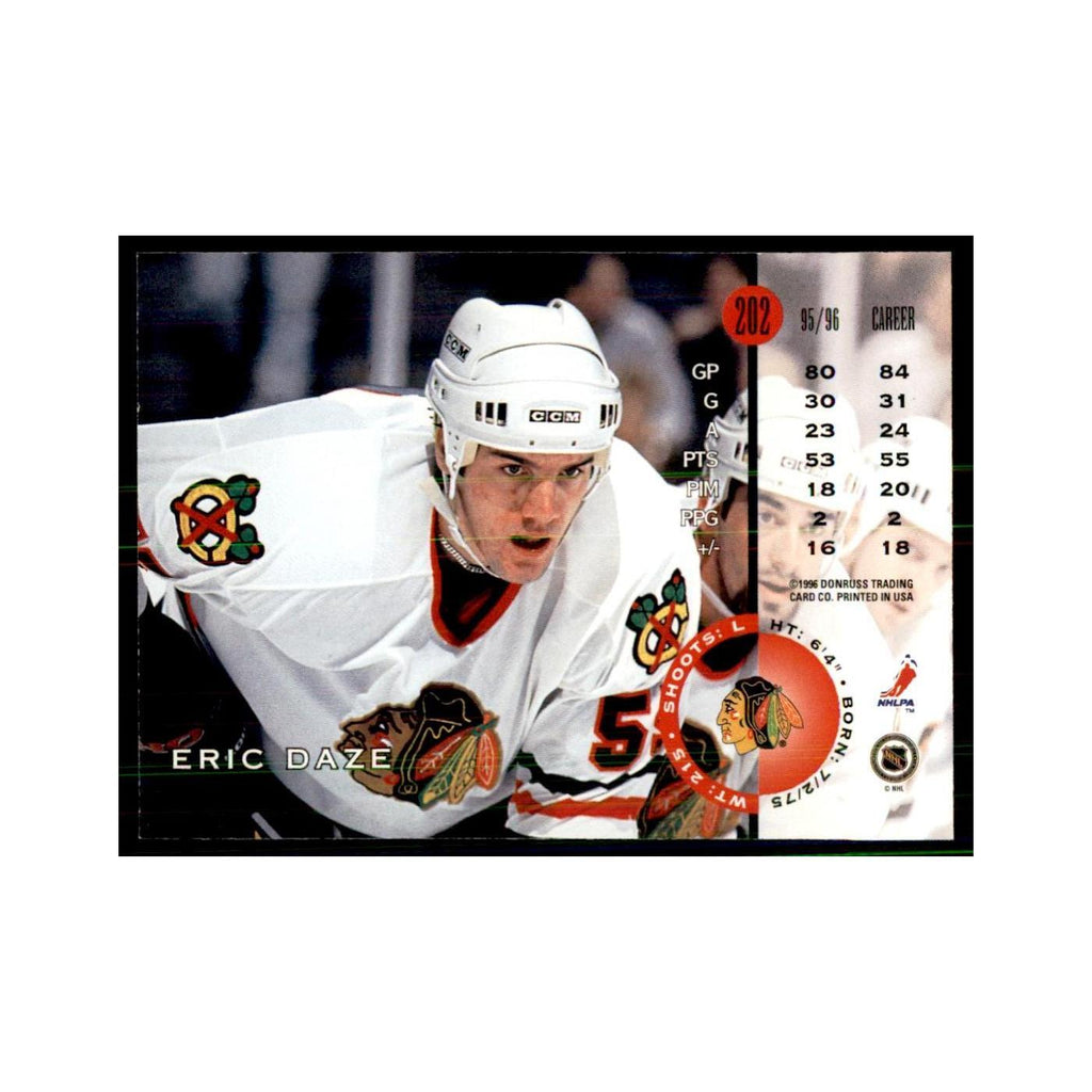 Eric Daze 1996 Leaf #202 Hockey Cards Hockey Card NM