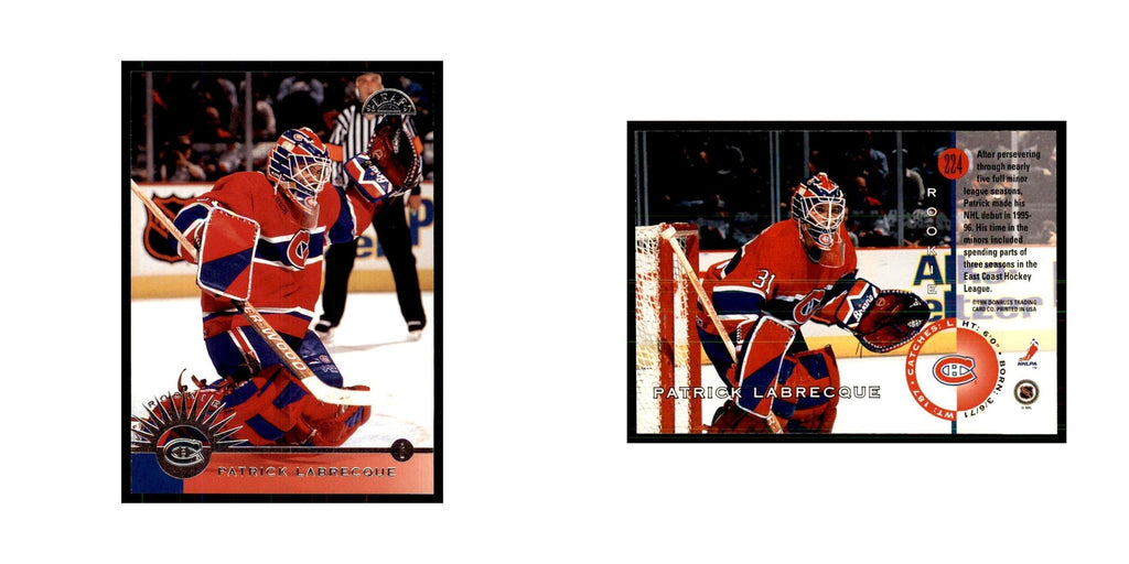 Patrick Labrecque 1996 Leaf #224 Hockey Cards Hockey Card NM