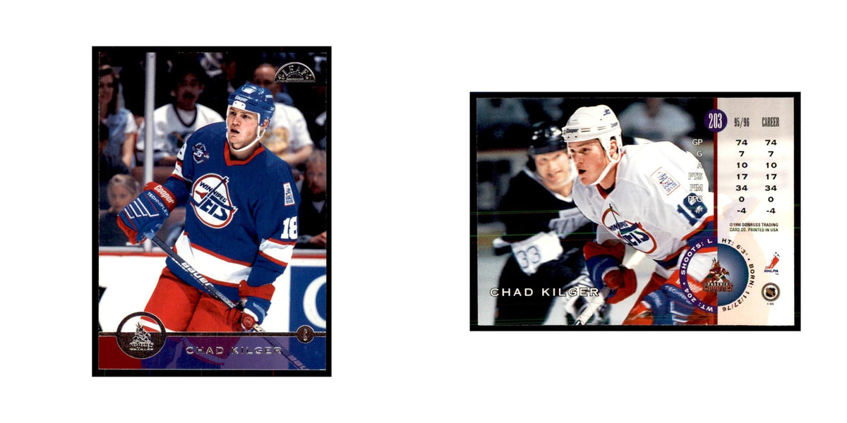 Chad Kilger 1996 Leaf #203 Hockey Cards Hockey Card NM