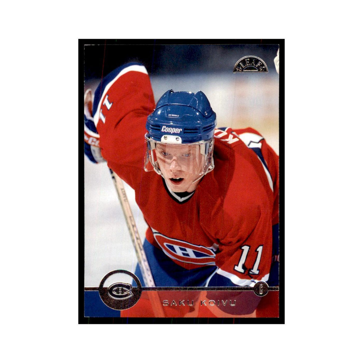 Saku Koivu 1996 Leaf #204 Hockey Cards Hockey Card NM