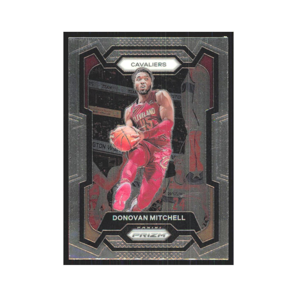 Donovan Mitchell 2023 Panini Prizm #43 Cleveland Cavaliers Basketball Card NM