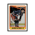 James Patrick 1990 O-Pee-Chee #131 New York Rangers Hockey Card EX