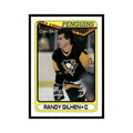 Randy Gilhen Rookie 1990 O-Pee-Chee #250 Pittsburgh Penguins Hockey Card EX
