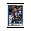 Petr Klima 1990 O-Pee-Chee #85 Edmonton Oilers Hockey Card EX