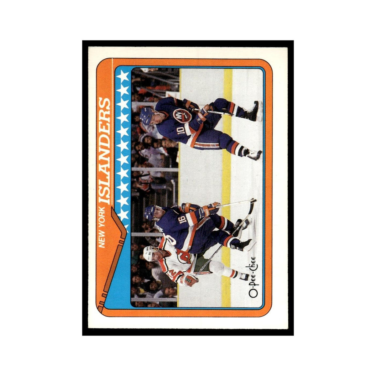 New York Islanders 1990 O-Pee-Chee #315 Hockey Card EX