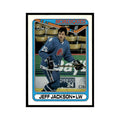 Jeff Jackson 1990 O-Pee-Chee #249 Quebec Nordiques Hockey Card EX