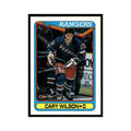 Carey Wilson 1990 O-Pee-Chee #54 New York Rangers Hockey Card EX