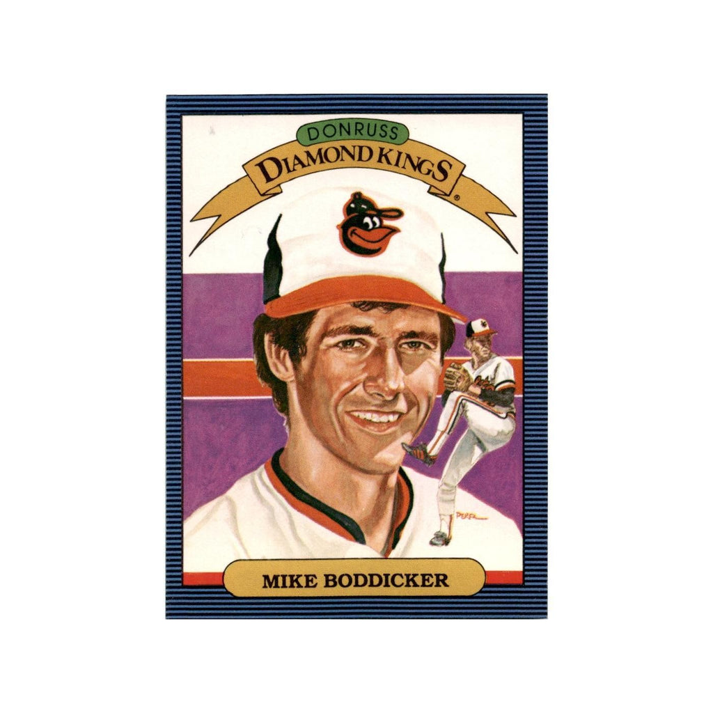 Mike Boddicker 1986 Leaf #8 Baltimore Orioles Baseball Card NM