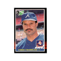 Chris Chambliss 1985 Leaf #168 Atlanta Braves Baseball Card NM