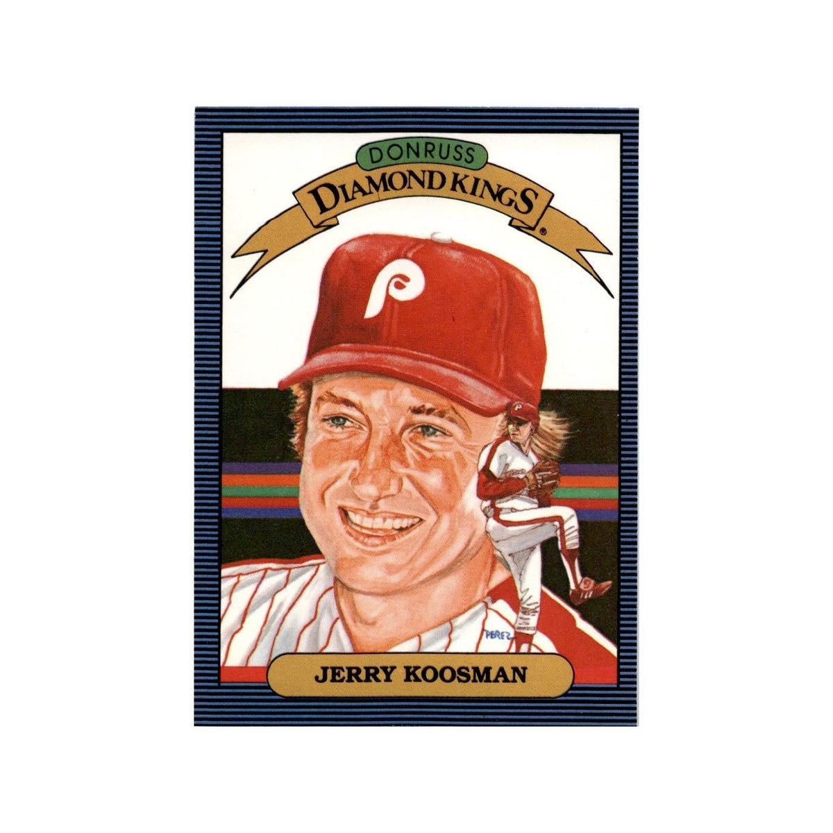 Jerry Koosman 1986 Leaf #23 Philadelphia Phillies Baseball Card NM
