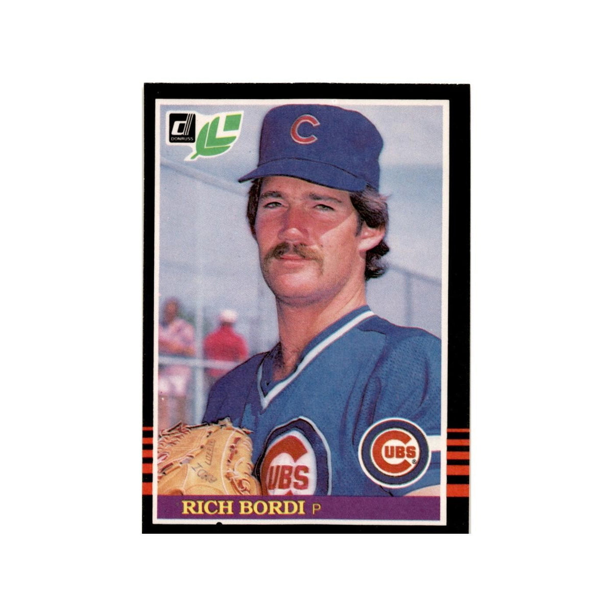 Rich Bordi 1985 Leaf #166 Chicago Cubs Baseball Card NM