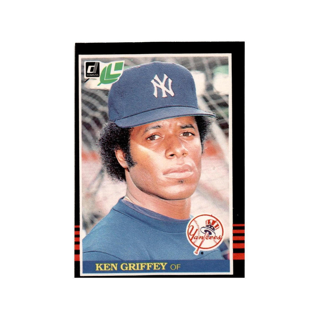 Ken Griffey Sr. 1985 Leaf #193 New York Yankees Baseball Card NM