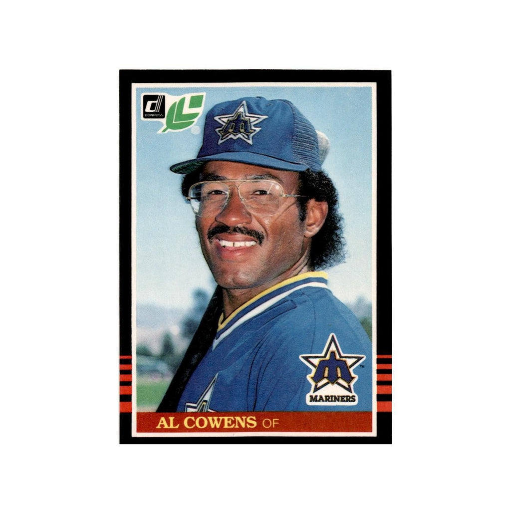 Al Cowens 1985 Leaf #239 Seattle Mariners Baseball Card NM