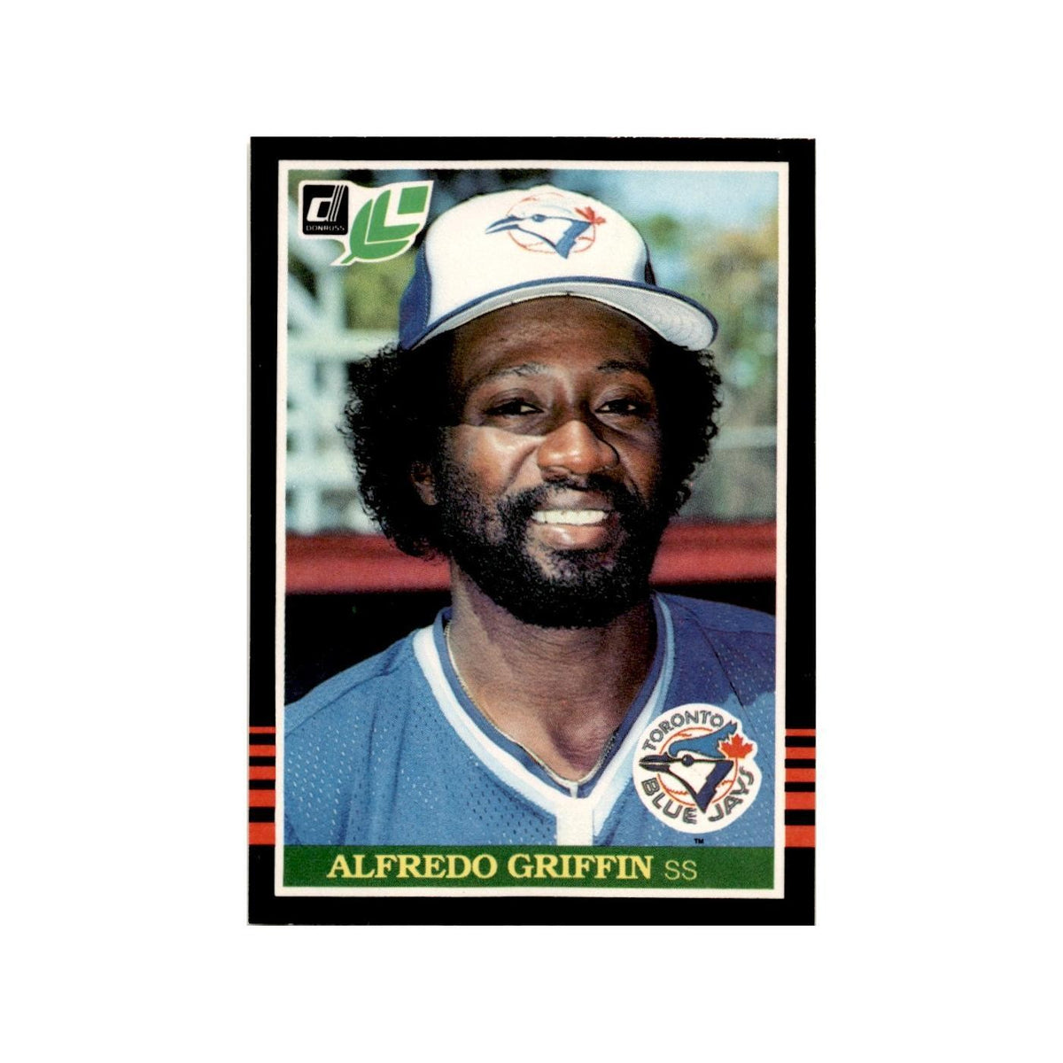 Alfredo Griffin 1985 Leaf #230 Toronto Blue Jays Baseball Card NM