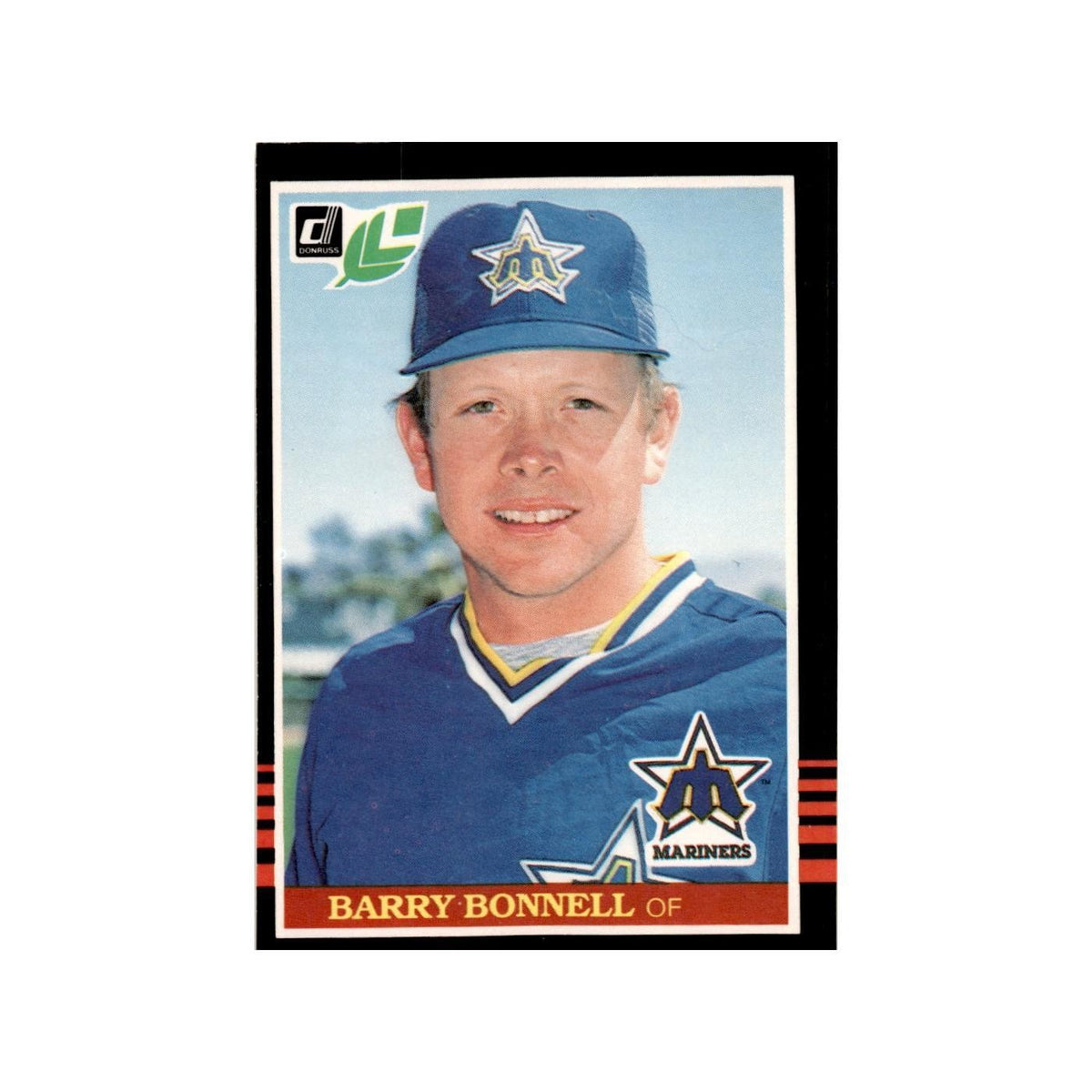 Barry Bonnell 1985 Leaf #195 Seattle Mariners Baseball Card NM
