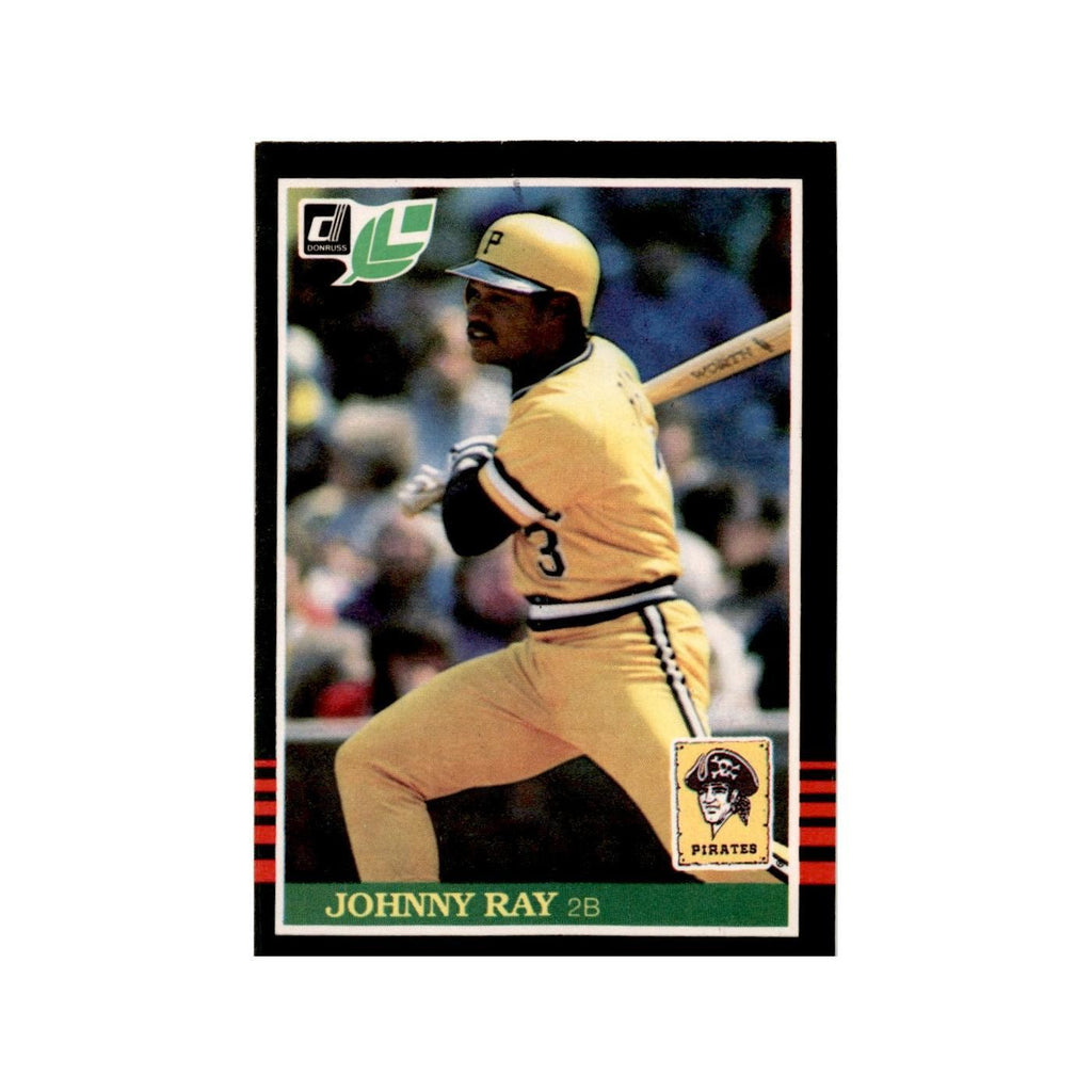 Johnny Ray 1985 Leaf #212 Pittsburgh Pirates Baseball Card NM