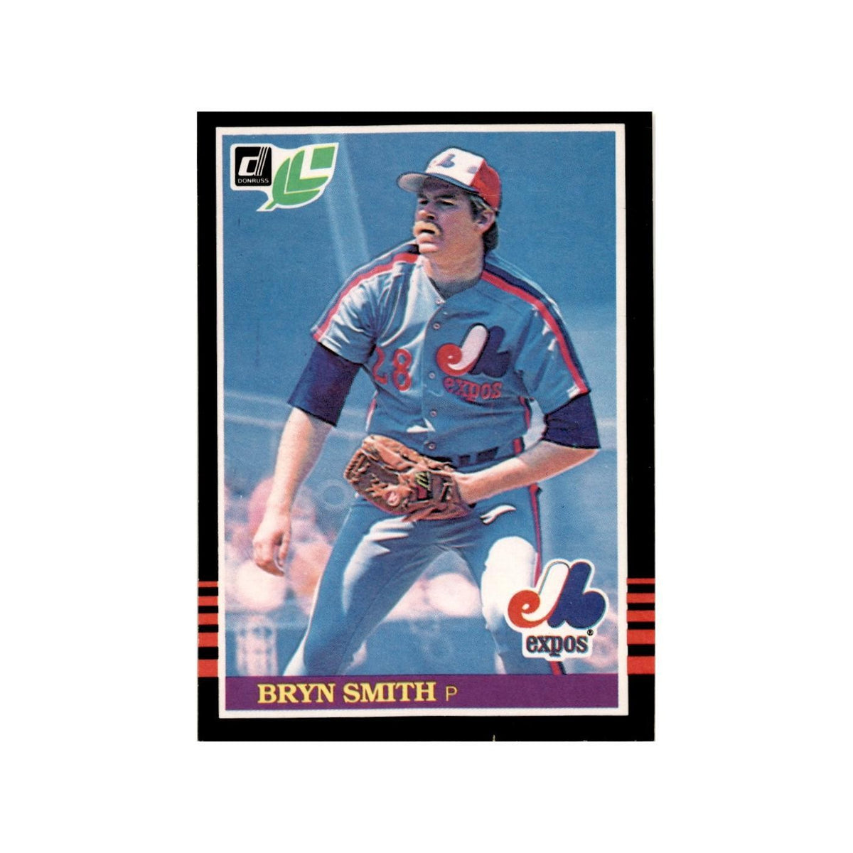Bryn Smith 1985 Leaf #171 Montreal Expos Baseball Card NM