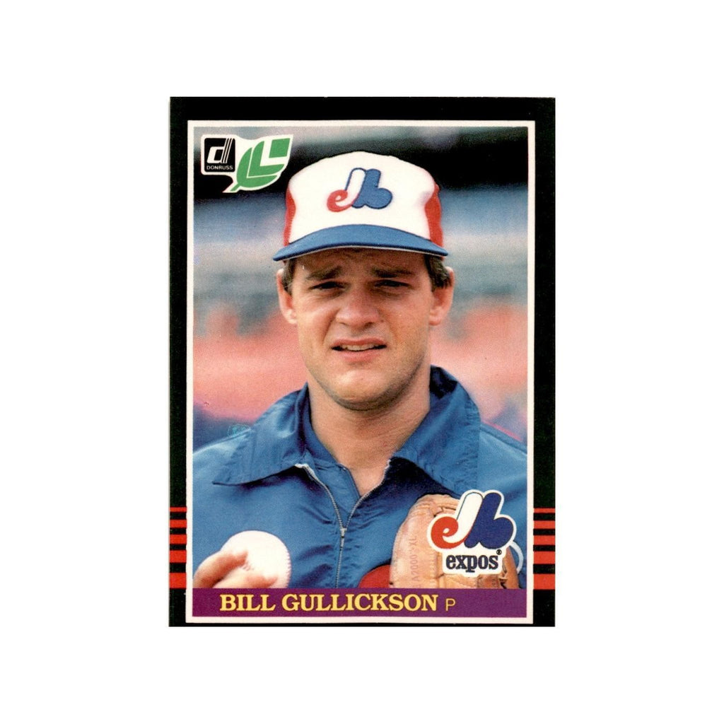 Bill Gullickson 1985 Leaf #20 Montreal Expos Baseball Card NM