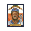 Cecil Cooper 1986 Leaf #7 Milwaukee Brewers Baseball Card NM