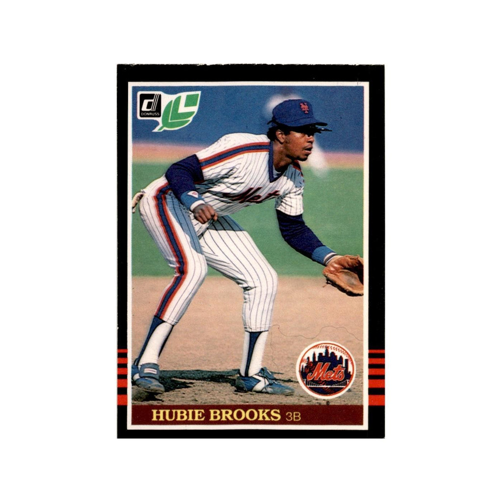 Hubie Brooks 1985 Leaf #214 New York Mets Baseball Card NM