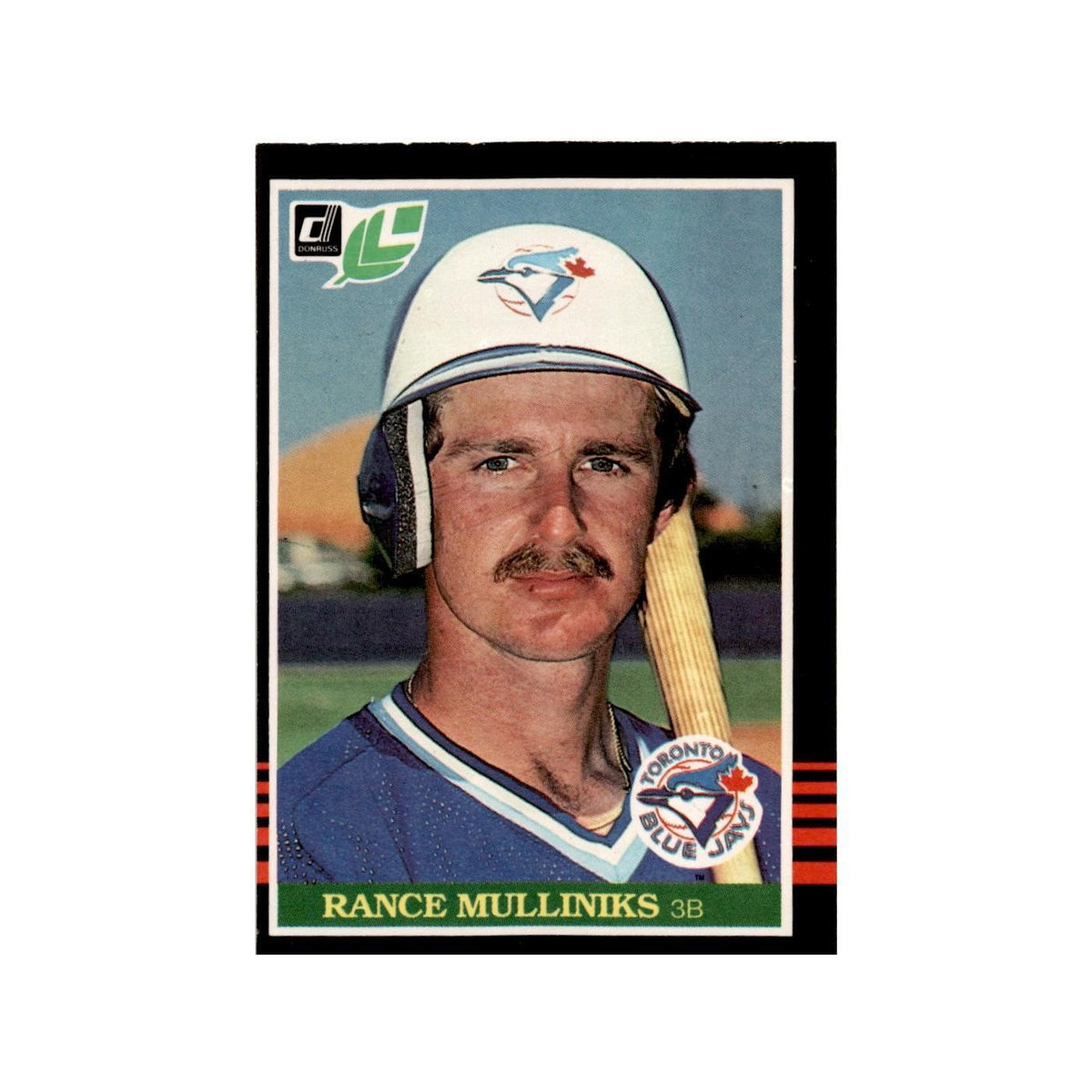Rance Mulliniks 1985 Leaf #153 Toronto Blue Jays Baseball Card NM