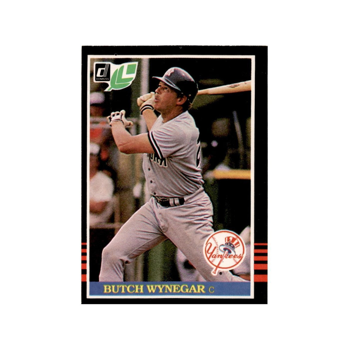 Butch Wynegar 1985 Leaf #165 New York Yankees Baseball Card NM