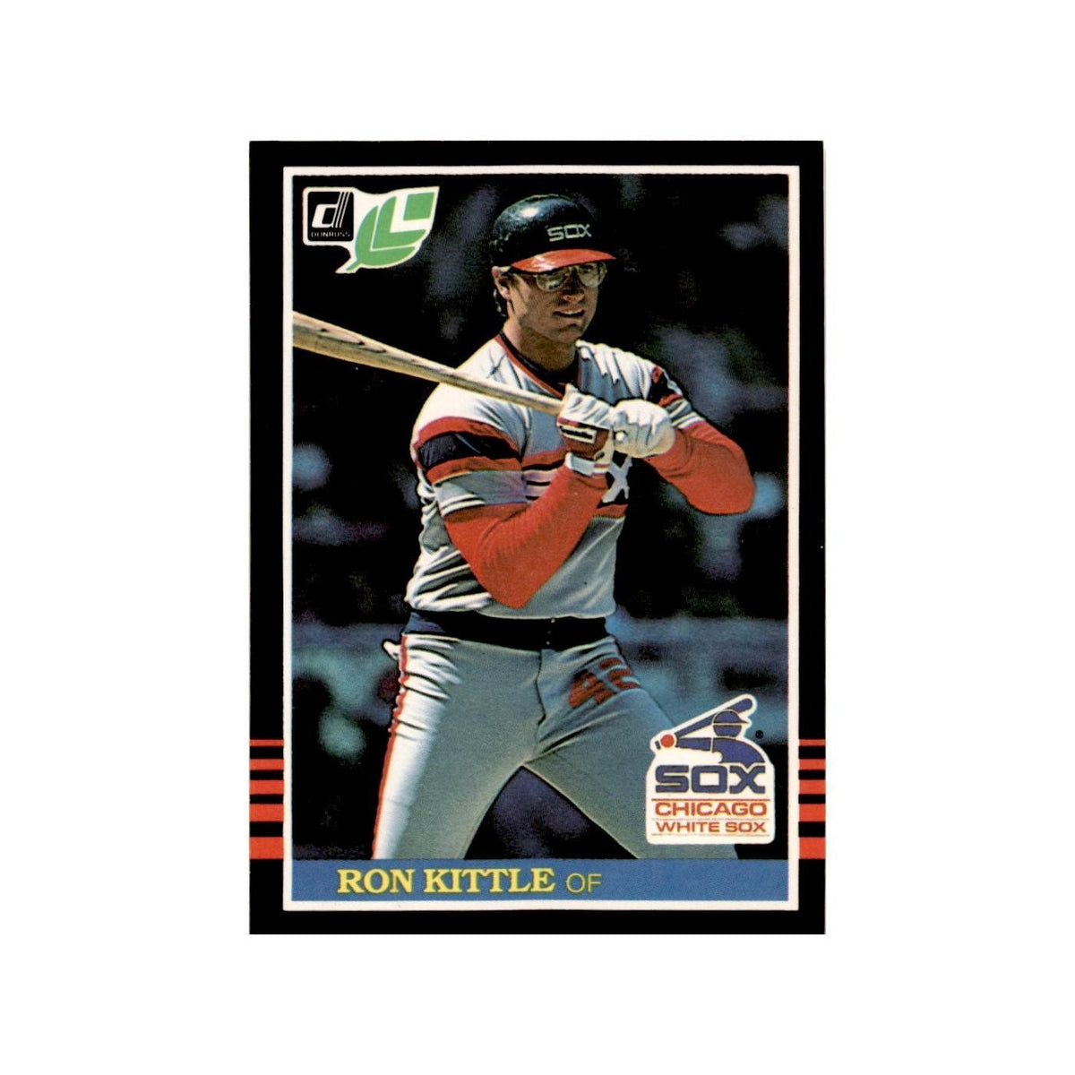 Ron Kittle 1985 Leaf #210 Chicago White Sox Baseball Card NM