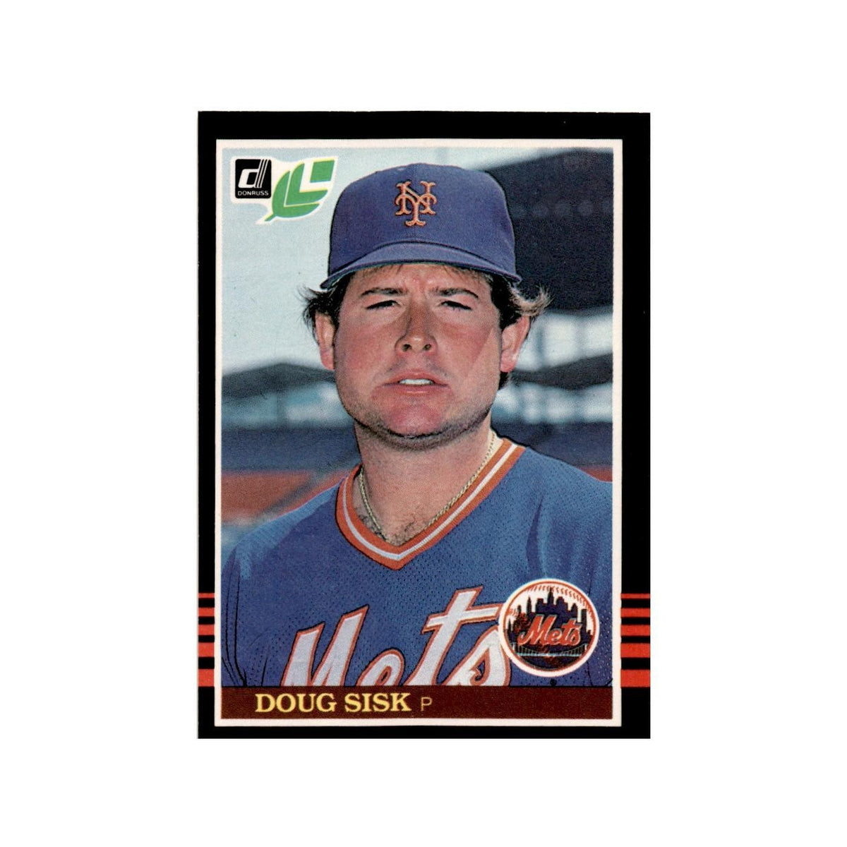 Doug Sisk 1985 Leaf #187 New York Mets Baseball Card NM