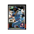 Glenn Hubbard 1985 Leaf #242 Atlanta Braves Baseball Card NM