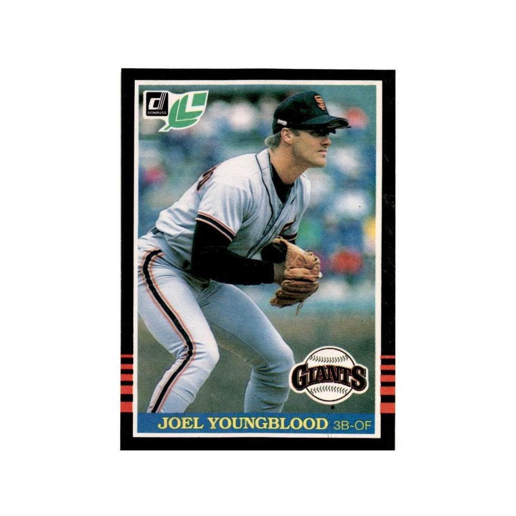 Joel Youngblood 1985 Leaf #152 San Francisco Giants Baseball Card NM