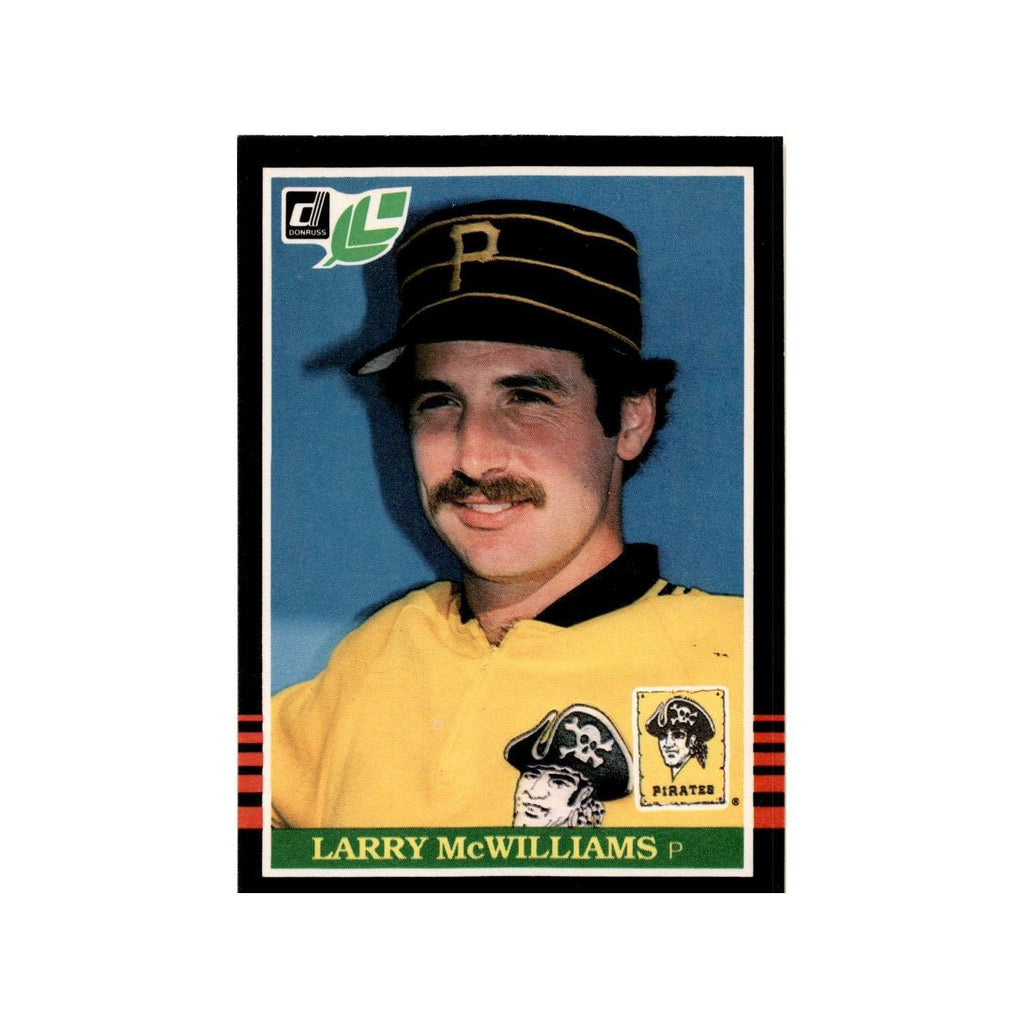 Larry McWilliams 1985 Leaf #247 Pittsburgh Pirates Baseball Card NM
