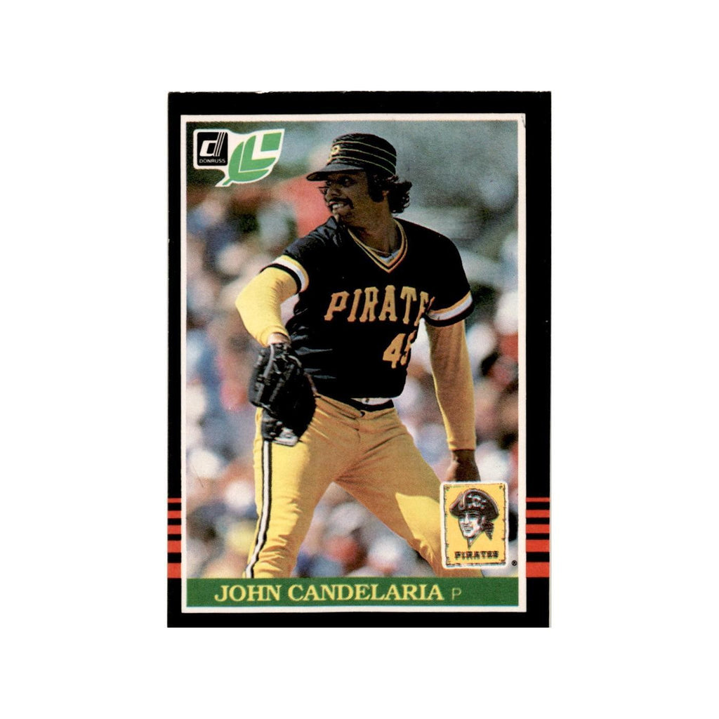 John Candelaria 1985 Leaf #157 Pittsburgh Pirates Baseball Card NM