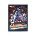 Danny Jackson 1986 Leaf #30 Kansas City Royals Baseball Card NM