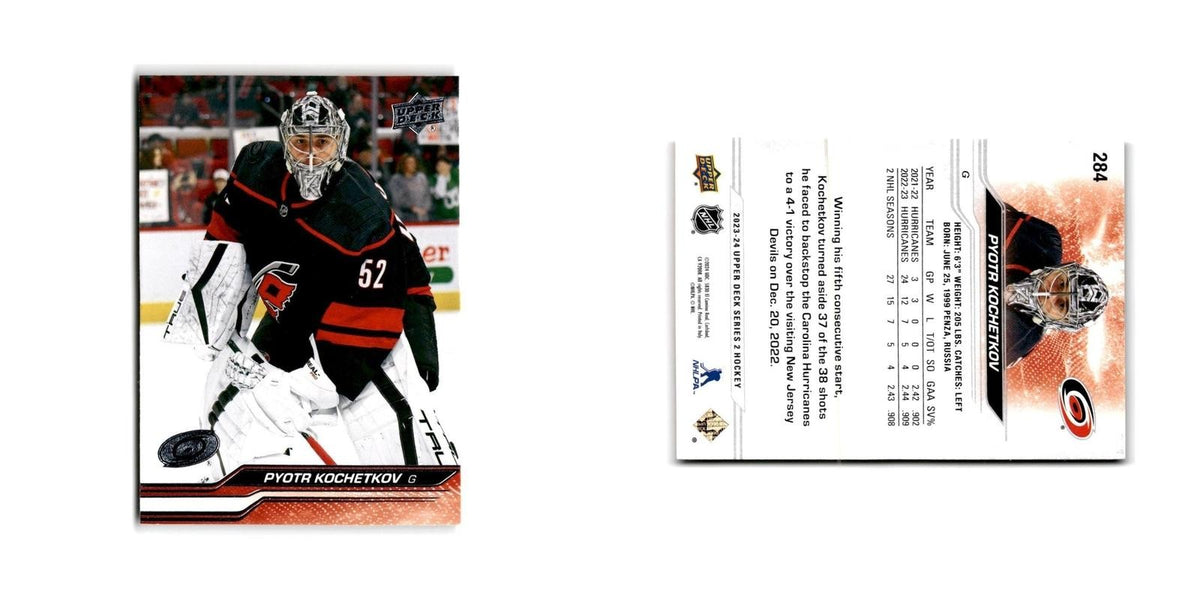 2023 Upper Deck Pyotr Kochetkov Carolina Hurricanes #284