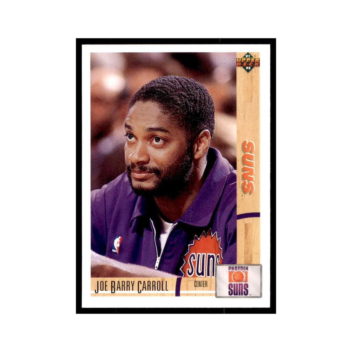 1991 Upper Deck Joe Barry Carroll Basketball Cards #373