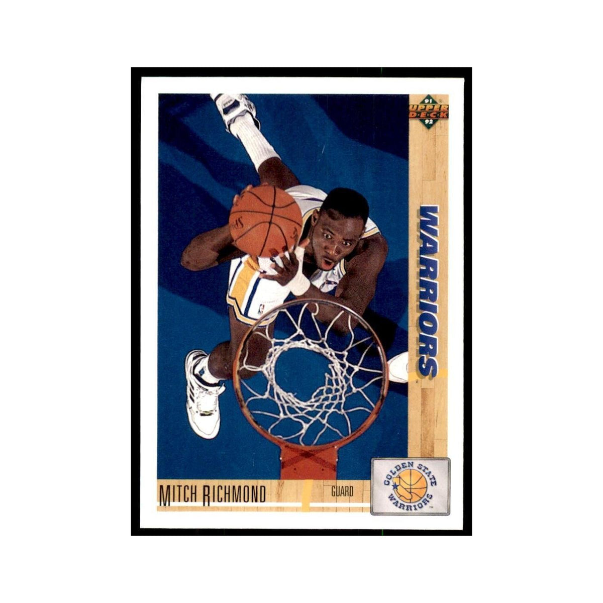 1991 Upper Deck Mitch Richmond Basketball Cards #265