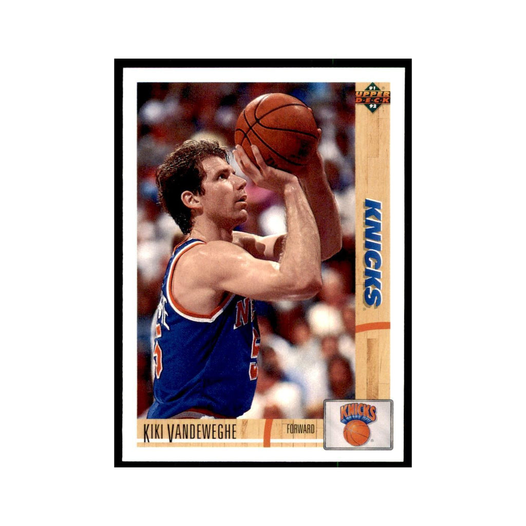 1991 Upper Deck Kiki Vandeweghe Basketball Cards #323