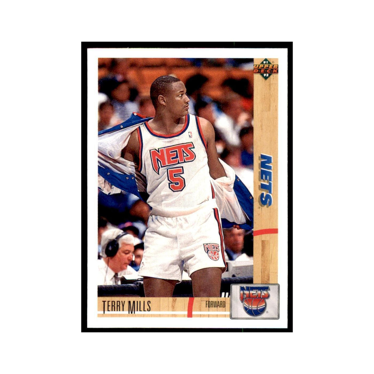 1991 Upper Deck Terry Mills Basketball Cards #289