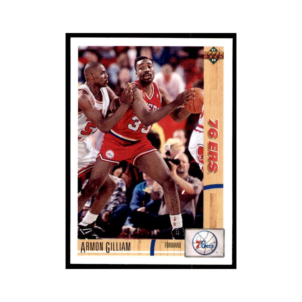 1991 Upper Deck Armon Gilliam Basketball Cards #390